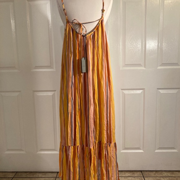 ALLSAINTS Paola Stripe Dress  size 8 - Picture 11 of 16